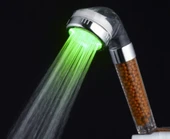 Renk Değiştiren Led Işıklı Tasarruflu Tazyikli Duş Başlığı (5314) thumbnail 4
