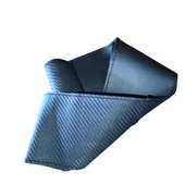 DİKİŞLİ DERİ DİREKSİYON KILIFI KARBON / NOKTA DERİ GRİ YÜZÜK GRİ DİKİŞ F.ORD CONNECT İÇİN thumbnail 5