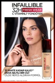 L'Oréal Paris Infaillible 32H Fresh Wear C Vitaminli Fondöten - 125 Natural Beige Kapatıcı thumbnail 3