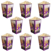 Rapunzel Temalı Popcorn Mısır Kutusu 8 li Paket thumbnail 2