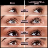 Maybelline New York Lash Sensational Yelpaze Etkili Intense Black Maskara - Ekstra Siyah thumbnail 3