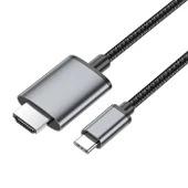 Hoco UA27 Type-c To HDMI HDTV Dönüştürücü Adaptör (4K 30Hz) Kablo thumbnail 6