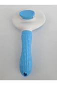 Otomatik Temizlenen Tuşlu Evcil Hayvan Fırçası Kedi Köpek Tüy Toplayıcı Tarak thumbnail 2