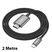 Hoco UA27 Type-c To HDMI HDTV Dönüştürücü Adaptör (4K 30Hz) Kablo thumbnail 4