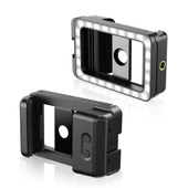 Apexel HD 100mm Profesyonel Yakın Çekim Makro Yakın Çekim Lensi ve 3 Renkli Dolgu Işığı Kiti APL-HB thumbnail 8