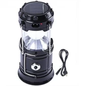 Kamp Feneri Güneş Enerjili Şarjlı Led Lamba (5314) thumbnail 5