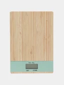 Ahşap Lüks Dijital Ekranlı 15 Kg 1 Gr Çok Şık Hassas Elektronik Mutfak Terazisi thumbnail 1