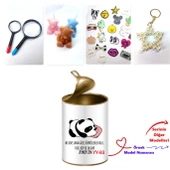 Kişiye Özel Sevimli Yılbaşı Hediye Kutusu  Sevgiliye, Ablaya, Kardeşe, Dosta, Kankaya, Arkadaşa Sürpriz Temalı Hediye Kutusu - (100 Yeni Yıl Model) thumbnail 2