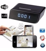 4k Wifi Gizli Kamera Bebek Bakıcı Kamera 1080p Masa Üstü Sesli Kayıt thumbnail 2