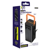 7go Gpw-04 50.000MAH Solar Powerbank – 4xusb-A, Qualcomm 3.0 Hızlı Şarj, Dahili Lightning & Usb-C Kablo, Dijital Yüzdelik Ekran thumbnail 4