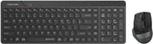 A4 TECH FG2400 Q 2.4 GHZ AİR2 SİYAH KLAVYE+MOUSE thumbnail 1