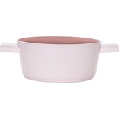 Emsan Swiss Crystal Derin Tencere Pembe 24 cm thumbnail 5