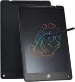 T12 Siyah Writing Tablet Lcd 12 Inç Dijital Kalemli Çizim Yazı Tahtası thumbnail 1