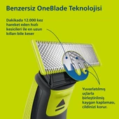 Philips OneBlade QP2724/20 Elektrikli Tiras Makinesi - Sakal & Vücut - Islak & Kuru Kullanim thumbnail 3