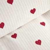 Karaca Home Amour Pamuk Çift Kişilik Pike Takımı Kırmızı Pp thumbnail 5