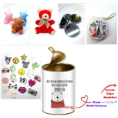 Kişiye Özel Yeni Yıl Sürpriz Konserve Hediye Kutusu  Arkadaşa, Sevgiliye, Aileye Sürpriz Hediye Kutusu - (100 Yeni Yıl Model) thumbnail 2