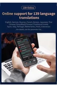 Kameralı 140 Dilde Wifi Özellikli Translator Elektronik Çeviri Cihazı Türkçe Menü thumbnail 4