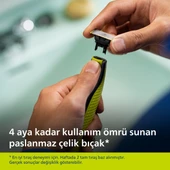 Philips OneBlade QP2724/20 Elektrikli Tiras Makinesi - Sakal & Vücut - Islak & Kuru Kullanim thumbnail 4