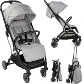 Chicco Trolley Me Bebek Arabası Light Grey thumbnail 4