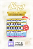 Sleepy 24 AL 21 ÖDE Günlük Ped Natural Uzun 64'lü ve ROSIE oda kokusu thumbnail 1