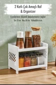 2 Katlı Tezgah Üstü Düzenleyici & Çok Amaçlı Raf & Organizer thumbnail 1