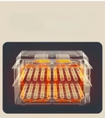 Epo-w64 Tam Otomatik Kuluçka Makinesi 64 Yumurta Kapasiteli Civciv Kaz Ördek Uyumlu + Yedek Motor thumbnail 6