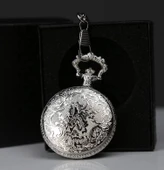 Özel Kutulu Rakamlı Gümüş Köstekli Saat Alk4662 thumbnail 2