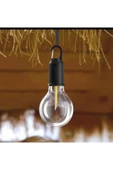 Taşınabilir Şarjlı Led Ampül Outdoor Kamp Bahçe Lambası 10w Askılı Kırılmaz Led Işık thumbnail 2