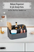 Füme Makyaj Kutusu & Kozmetik Organizeri & Çok Amaçlı Kutu thumbnail 1