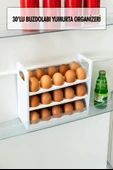 Buzdolabı Rafına Sığabilen 30'lu 3 Katlı Yumurtalık Buzdolabı Organizeri thumbnail 1