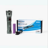 Gold Police Gp-216 Şarjlı El Feneri Güçlü Tg Led 2000 Lümen thumbnail 2