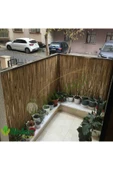 BİŞKİN 50CM x 5METRE Doğal Bambu Kamış Çit, Hasır, Bahçe ve Balkon Deokarasyonu , Misina İpli Natural thumbnail 3