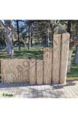BİŞKİN 50CM X 2Metre Eber Gölü Kamışlarla Hasır Bambu Kamış Çit Gölgelik , Bahçe Çiti thumbnail 5