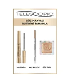 L'Oreal Paris Telescopic Gold Maskara Siyah thumbnail 8