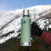 Stanley Klasik Vakumlu Paslanmaz Çelik Termos 1.9 L Yeşil thumbnail 7