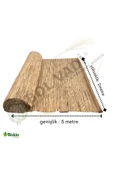 BİŞKİN 2x5 Telli Kamış Bambu Çit , Hasır Gölgelik,Balkon ve Bahçe Çiti thumbnail 2