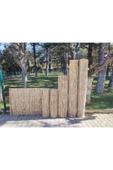 BİŞKİN 1Metre x 6Metre Eber Gölünden Bambu Kamış Hasır Çit, Gölgelik Bahçe ve Balkon Çiti Reed Fence thumbnail 3