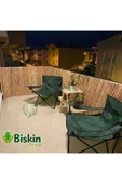 BİŞKİN 2m X 6m Reed Fence Misina Ipli Doğal Bambu Kamış Çit , Bahçe Çiti , Balon Çiti , Gölgelik Dekor thumbnail 4