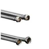 1/2X1/2 Nipelli Flex Hortum 70 cm thumbnail 3