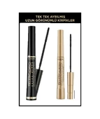 L'Oreal Paris Telescopic Carbon Black Maskara + Telescopic Gold Maskara Siyah thumbnail 1