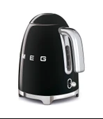 Smeg 50's Style Retro KLF03BLEU 1.7 L Su Isıtıcı Kettle Siyah thumbnail 2