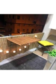 BİŞKİN Doğal Kamış Hasır Çit 1 Metre x 1 Metre Balkon Çiti, Hasır Bambu Çit, Bahçe Çiti ve Gölgelik thumbnail 7