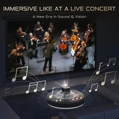 Aurzen Boom 3 WiFi ve Bluetooth - 3D DoIby, 36W Hoparlör 500 ANSI 4K Destekli, Siyah thumbnail 3