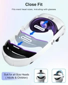 Hatalkin Kafa Bandı ve 10000mAh Pil  - Quest 3S İçin (Sadece Aksesuar) thumbnail 3