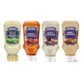 Heinz Mayonez Seti 4 lü / Chipotle / Truffle / Creamy Pesto / Smoky thumbnail 1