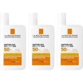La Roche-Posay Anthelios Uvmune 400 50+ Faktör Güneş Koruyucu Yüz Kremi 50ML (3 Adet) thumbnail 2