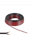 OEM 100m Metre 2*0.75mm Kordon Kablo Elektrik Ve Hoparlör Kablosu thumbnail 1