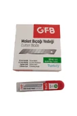 GFB Maket Bıçağı Yedek Uç 10 Adet Kalınlık 18 mm thumbnail 3