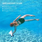 Asiwo Sualtı Deniz Scooter,Çift Motorlu - Çocuklar/Yetişkinler - Yeşil thumbnail 4