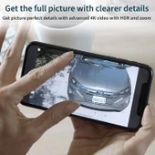 Arlo Ultra 2 Spotlight Kablosuz Ev Güvenlik Kamerası, Eklenti - Siyah thumbnail 4